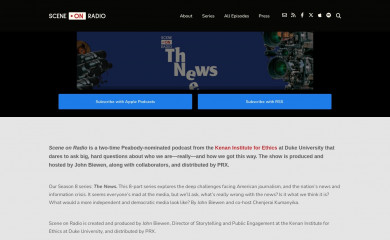 sceneonradio.org screenshot