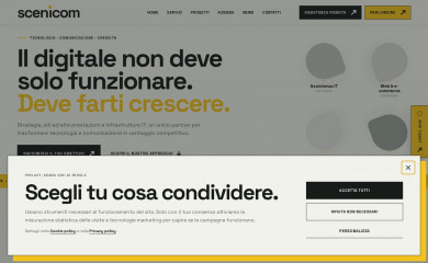 scenicom.it screenshot