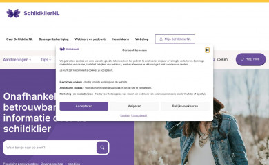 schildklier.nl screenshot