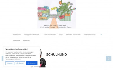 schillerschule-herne.de screenshot