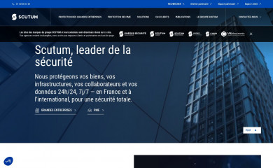 scutum.fr screenshot