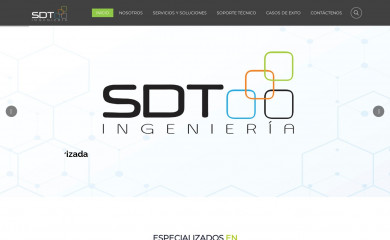 sdtingenieria.com screenshot