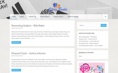 secondstorybooks.ca screenshot