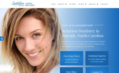 sedationdentalcare.net screenshot