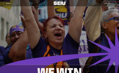 seiu.org screenshot
