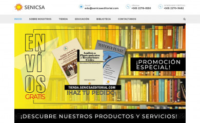 senicsaeditorial.com screenshot