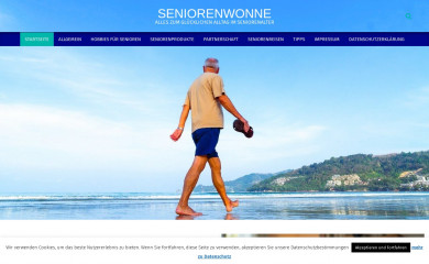 seniorenwonne.de screenshot