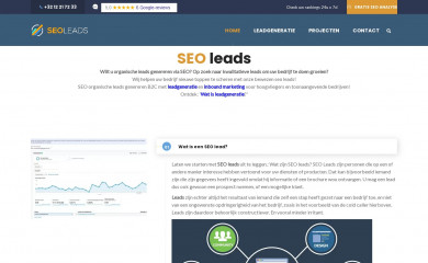 seoleads.be screenshot