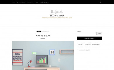 seoopmaat.nl screenshot