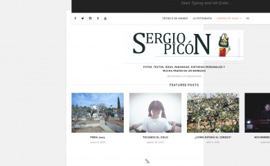 sergiopicon.es screenshot