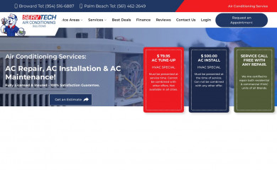 servicestechac.com screenshot