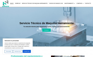 serviciotecnicomaquinaherramienta.com screenshot