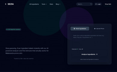 sezia.com screenshot