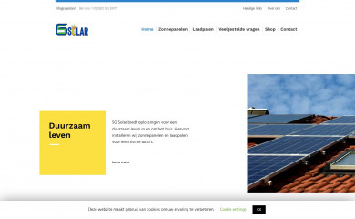 sgsolar.nl screenshot