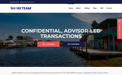 sharkteamflorida.com screenshot