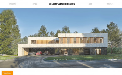 sharparchitects.nl screenshot