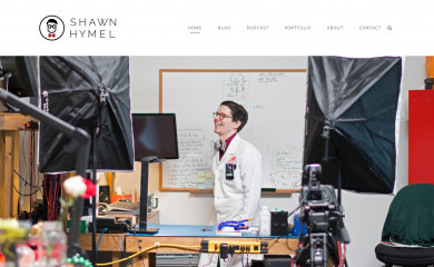 shawnhymel.com screenshot