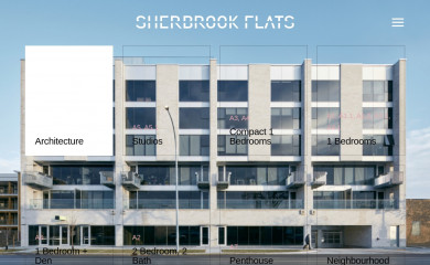 sherbrookflats.com screenshot