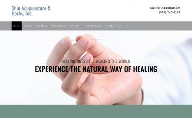 shinshealing.com screenshot