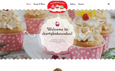 shortybakescakes.co.uk screenshot
