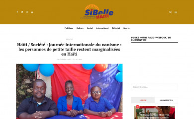 sibellehaiti.com screenshot
