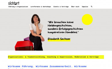 sichtart.at screenshot