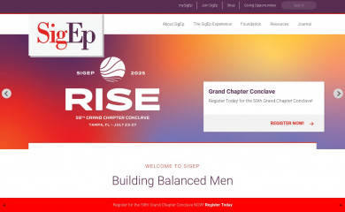 sigep.org screenshot