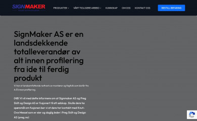 signmaker.no screenshot