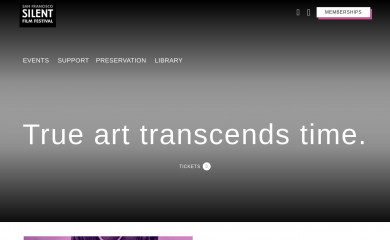 silentfilm.org screenshot