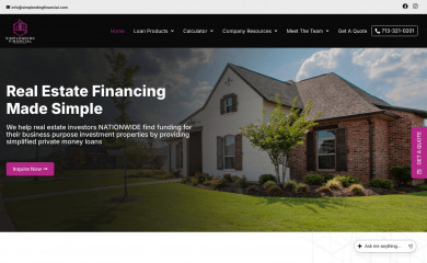 simplendingfinancial.com screenshot