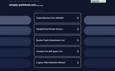 simply-polished.com screenshot
