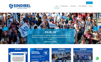sindibel.com.br screenshot