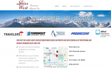 skieswest.com screenshot