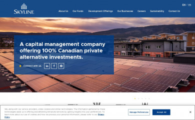 skylinegroupofcompanies.ca screenshot