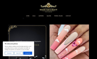 skylinenails.ch screenshot