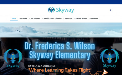 skywayelementary.org screenshot