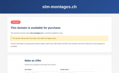 slm-montages.ch screenshot