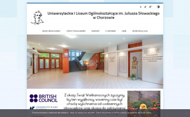 slowacki.edu.pl screenshot