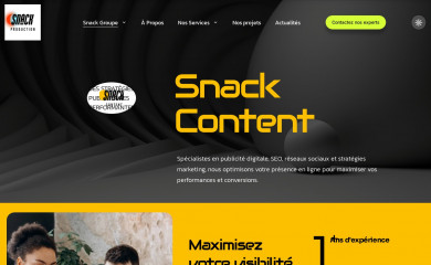 snackcontent.fr screenshot