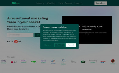 sociallyrecruited.com screenshot