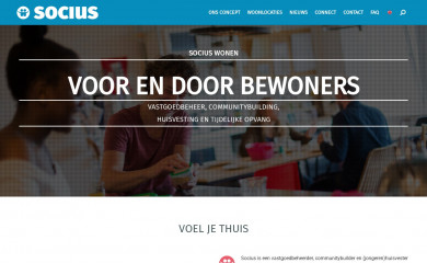 sociuswonen.nl screenshot