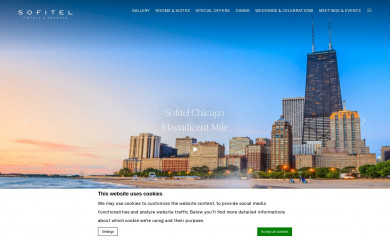 sofitel-chicago.com screenshot