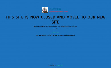 solentda.org.uk screenshot