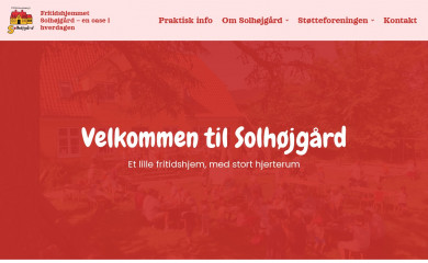 solhojgaard.dk screenshot