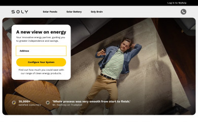 soly-energy.co.uk screenshot
