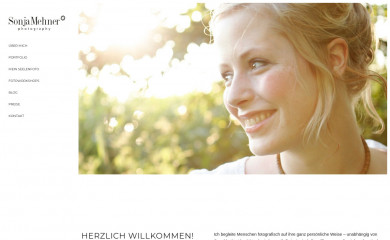 sonjamehner.com screenshot