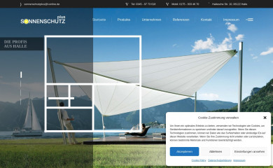 sonnenschutzplus.de screenshot