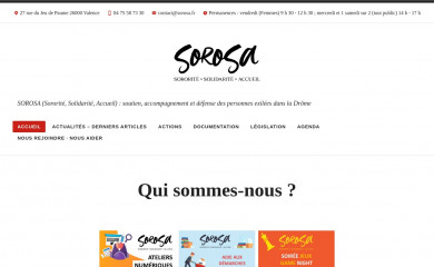 sorosa.fr screenshot