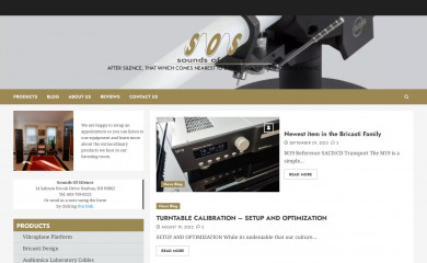 soundsofsilence.com screenshot
