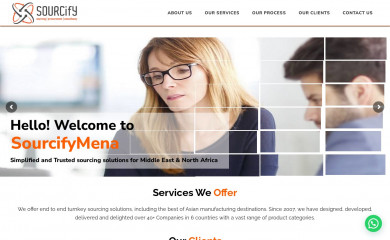 sourcifymena.com screenshot